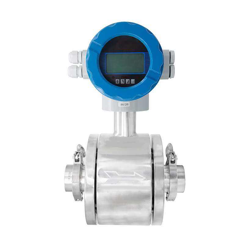 HFM100 SS316 Трехзажимное соединение Электромагнитный расходомер типа Sanitray.jpg