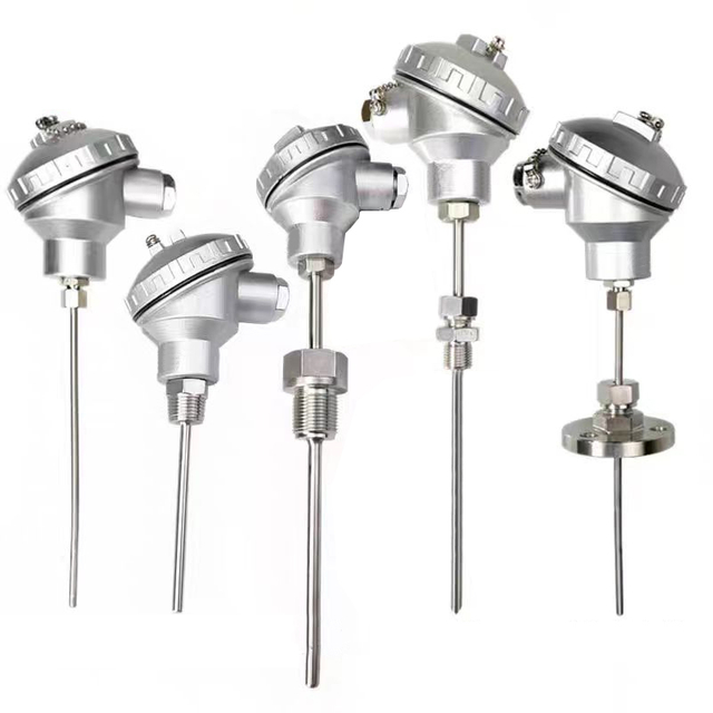 Датчик WZP PT100 /PT1000 2-проводной 3-проводной 4-проводной с водонепроницаемой распределительной коробкой